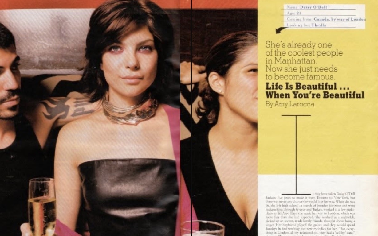 Daisy O’Dell press clipping