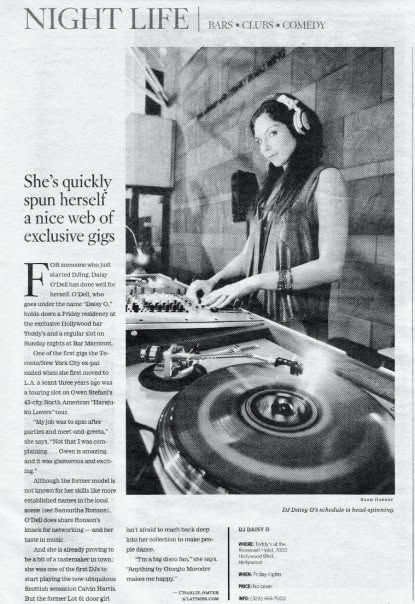Daisy O’Dell press clipping